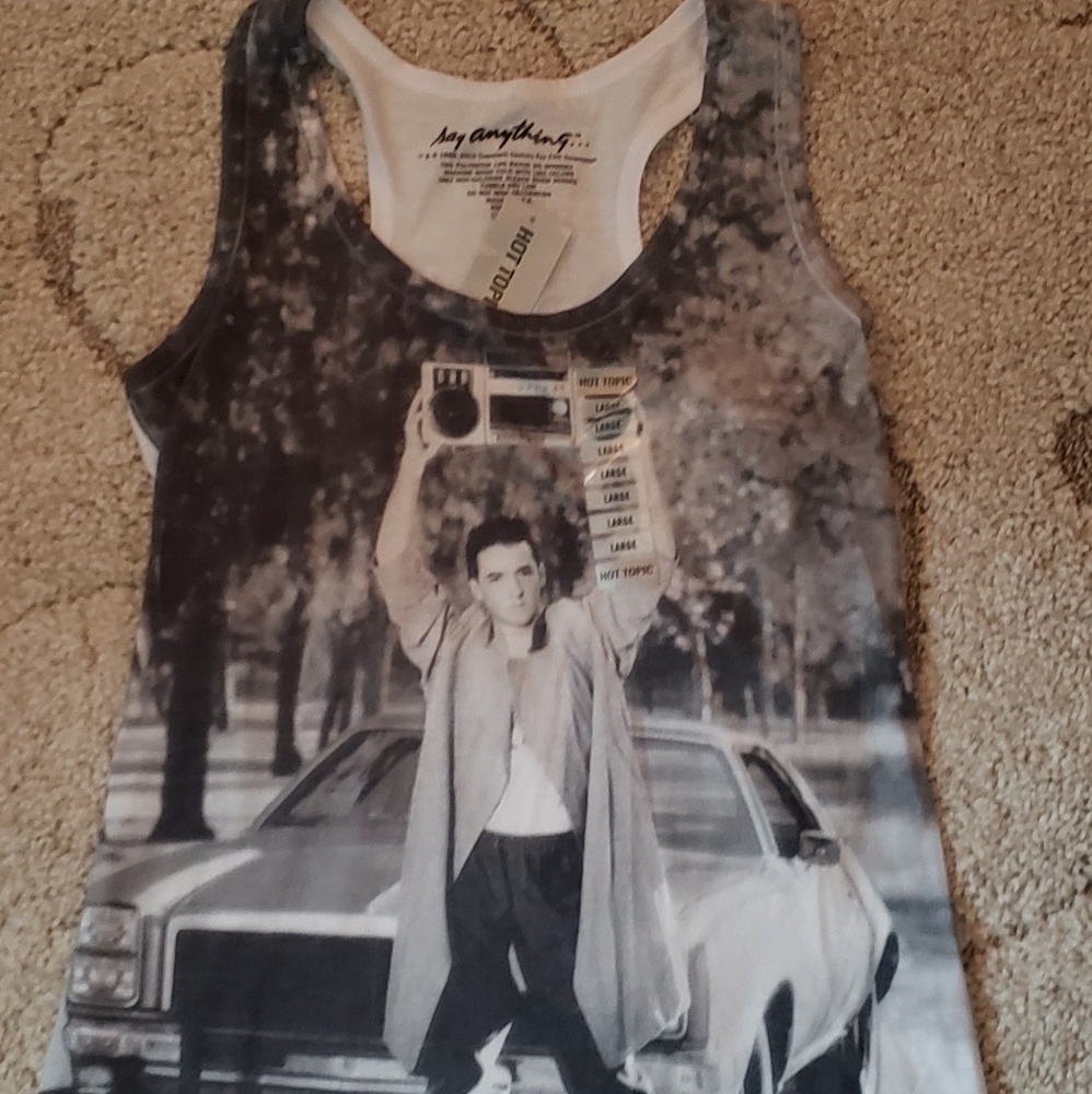 Say Anything Boombox Tank Top